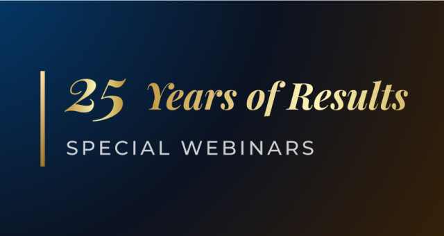 Introducing Our Anniversary Webinar Series